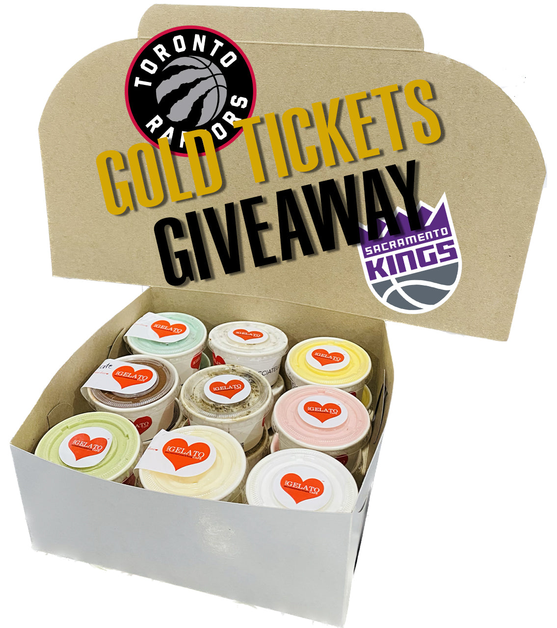 Love Box 18 + FREE 2 Bonus Gelato Cups (Pickup Only)